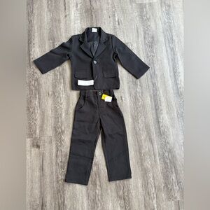 Infant 2 Piece Suit Black 18-24 months